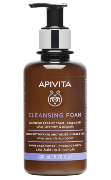 APIVITA putos veido ir akių makiažui valyti 200ml